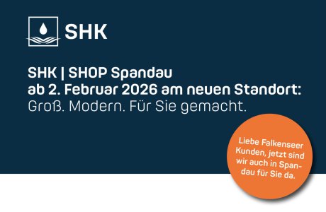 Bild zum Artikel Umzug SHK | SHOP Spandau